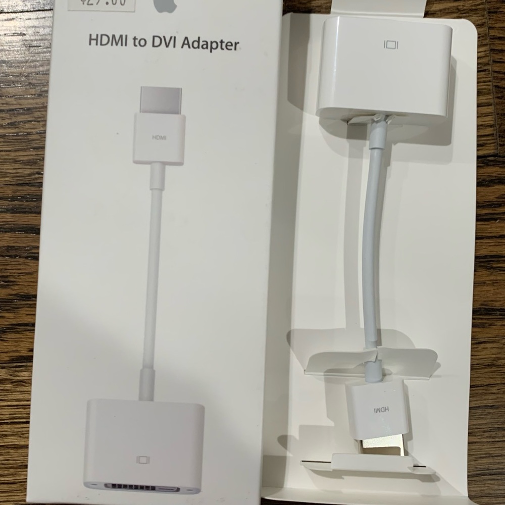 Apple HDMI to DVI Adapter